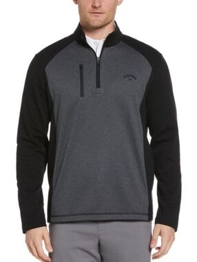 Callaway 1/4 zip embrodered logo pullover sweatshirt size M